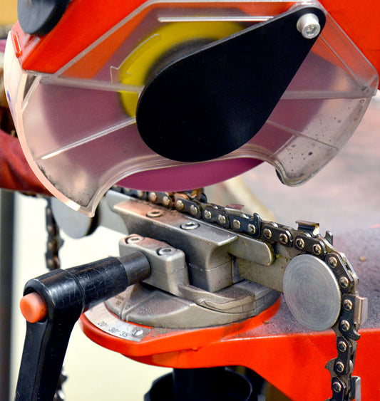 Chain Saw Chain Sharpening